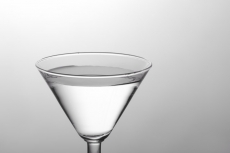 vodka in a cocktail glass