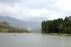 lake in a hill station 